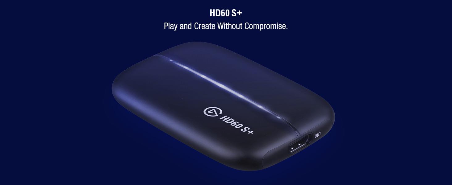 Amazon.com: Elgato HD60 S+, External Capture Card, Stream and